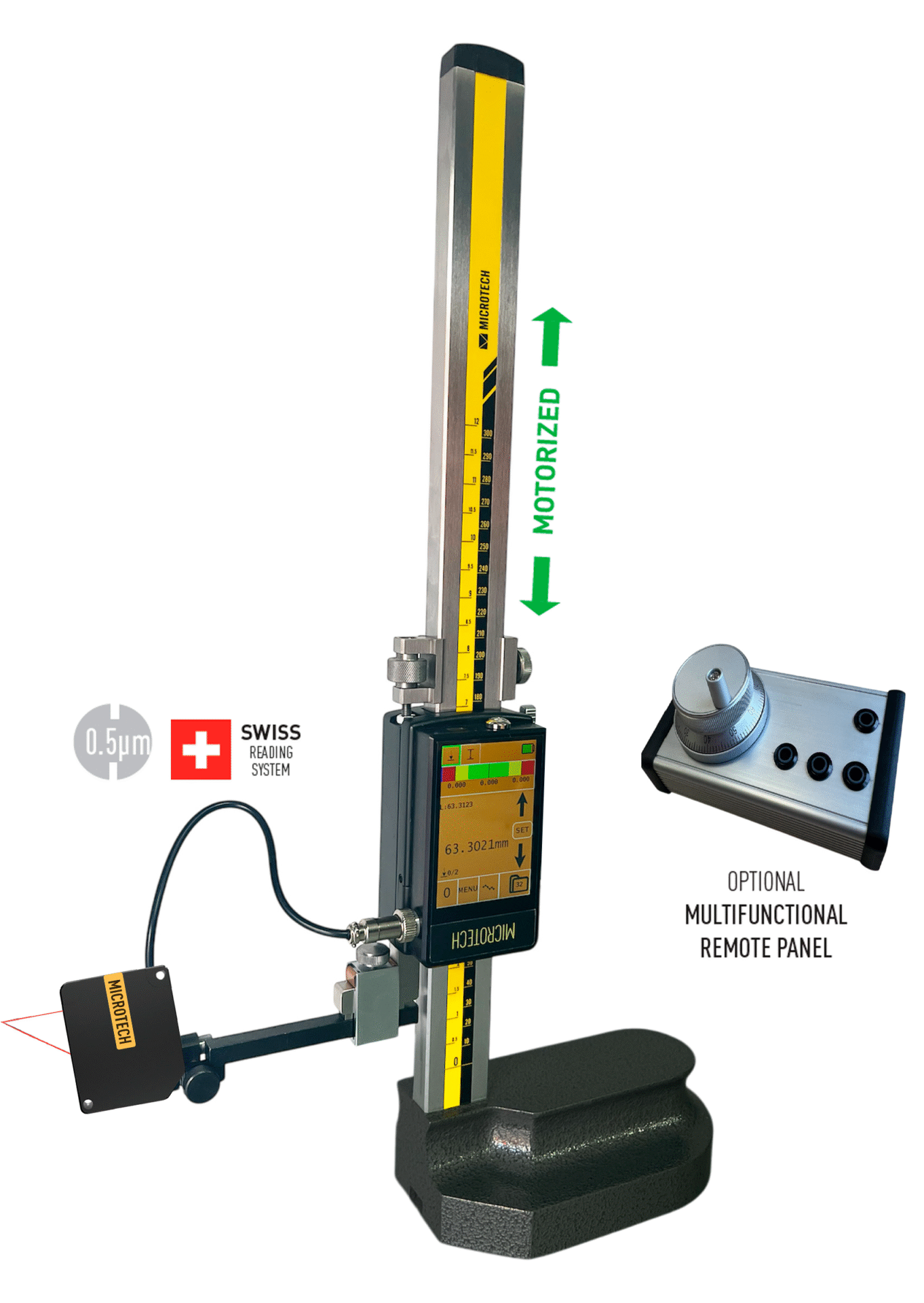 DataMet Laser motorized 2D height gauge – MICROTECH